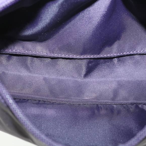 PRADA Accessory Pouch Nylon Purple Auth yk5937 - Picture 10 of 16